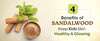 4 Benefits of Sandalwood Keep kids Skin Healthy and Glowing