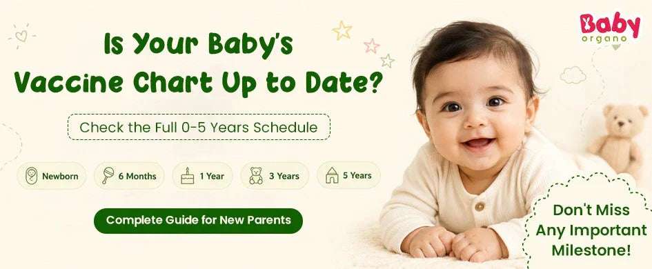 Baby Immunization Schedule in India (0–5 Years): Complete 2026 Vaccination Chart