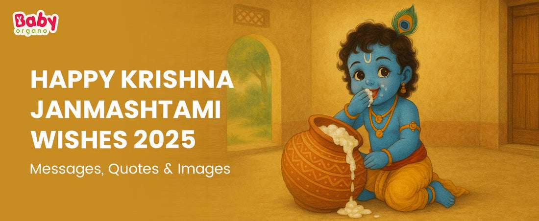 Happy Krishna Janmashtami Wishes 2025 – Messages, Images & Status for Family & Friends