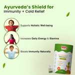 Natural Immunity Essentials for Kids | Nutriverse Immunity Gummies (30 Gummies/Pack) + Baalprashan Suvarnaprashan Drops
