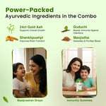 Natural Immunity Essentials for Kids | Nutriverse Immunity Gummies (30 Gummies/Pack) + Baalprashan Suvarnaprashan Drops