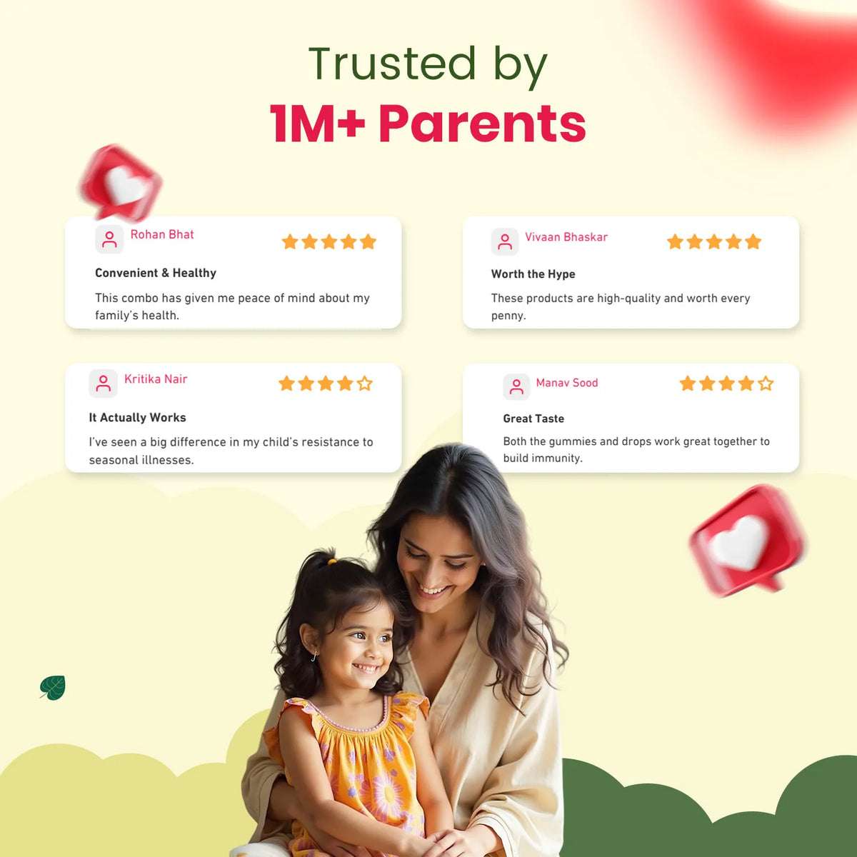 Natural Immunity Essentials for Kids | Nutriverse Immunity Gummies (30 Gummies/Pack) + Baalprashan Suvarnaprashan Drops