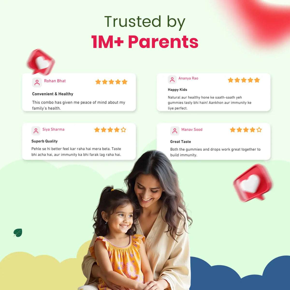 Eye & Immunity Wellness Duo for Kids| Nutriverse Eyecare Gummies + Nutriverse Immunity Gummies (30 Gummies/Pack)