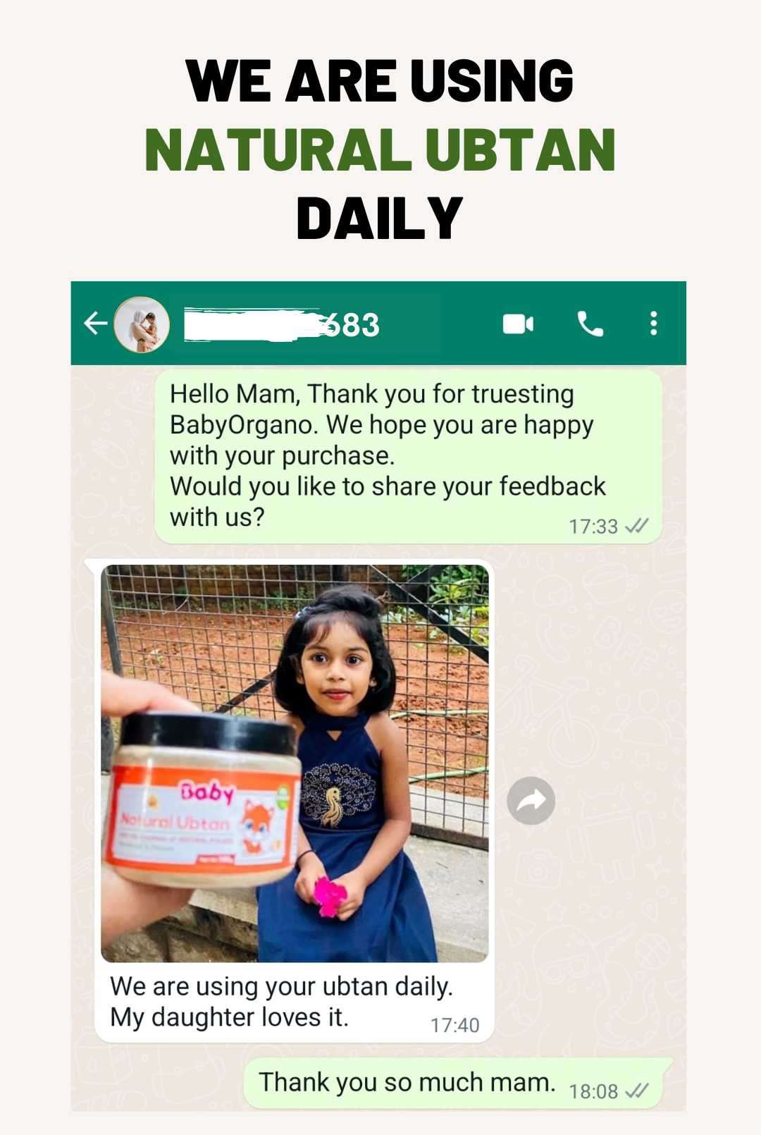 Using Natural Ubtan Daily