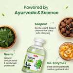 Ayurvedic baby liquid cleanser enriched with bio-enzymes, neem, and soapnut.