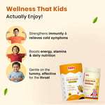 Cold & Immunity Shield Combo for Kids| Nutriverse Cold & Cough Gummies + Kesar Haldi Milk Mix
