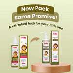 Baby Organo Nourishing Lotion with Wheat Germ Oil & Ylang Ylang Oil, deeply nourishes and smoothens baby skin, suitable for ages 0-15 years, 200ml