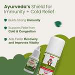 BabyOrgano Ayurveda’s shield for immunity and cold relief - builds immunity, supports congestion relief, aids recovery