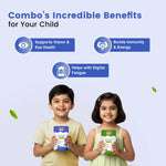 Eye & Immunity Wellness Duo for Kids| Nutriverse Eyecare Gummies + Nutriverse Immunity Gummies (30 Gummies/Pack)