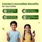 Natural Cold Shield Combo for Kids| Kanthprash Cough Syrup + Natural Cold Relief Roll-On