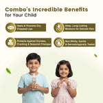 Natural Lip & Skincare Combo for Kids | Natural Lip Balm for Soft Lips| Nourishing Baby Lotion for Nourished Skin | 0-15 Years