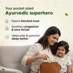 Natural Cold Relief Roll On benefits for babies: clears nasal congestion, reduces cough, headache relief, soothes sore throat