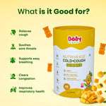 Benefits of cold and cough gummies – relieves dry cough, eases throat irritation, improves respiratory health, reduces congestion