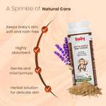 Talc-free natural baby powder for soft, rash-free skin – mild, absorbent, and herbal formula for delicate baby care
