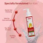 Nourishing Natural baby shampoo for gentle hair cleansing – tear-free, soothing, and ideal for scalp and hair care in babies and kids