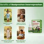 Benefits of Suvarnaprashan Drops – boosts immunity, supports digestion, improves appetite, enhances overall health and body growth