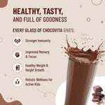 Chocolate milk powder for kids – boosts immunity, memory, and growth – Nutriverse Chocovita Milk Mix with Ayurvedic herbs