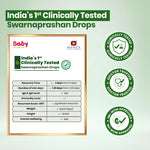 India's 1st clinically tested Swarnaprashan drops report by BabyOrgano showing 25% increase in IgA and IgG levels and 44% improvement in overall wellbeing for kids.