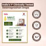 Clinical study results of BabyOrgano Swarnaprashan showing 25% immunity boost and 44% better overall wellbeing.
