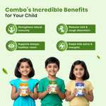 Complete Health Gummies Combo for Kids| Nutriverse Eye Care + Immunity + Nutriverse Cold & Cough Gummies (30 Gummies/Pack)