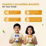 Vision & Wellness Combo for Kids| Nutriverse Eye Care Gummies + Nutriverse Cold & Cough Gummies (30 Gummies/Pack)