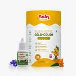 Daily Immunity & Cold Relief Combo for Kids| Baalprashan Suvarnaprashan Drops (15ml) + Nutriverse Cold Care Gummies (30 Gummies/Pack)