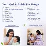 Brain Booster Combo for Kids | Swarnaprashan Drops (15ml) + Ayurvedic Shankhpushpi Syrup (200ml)