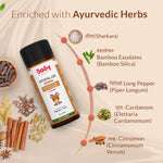Ayurvedic ingredients in Sitopaladi Churna – Sharkara, Bamboo Silica, Long Pepper, Cardamom, and Cinnamon for kids