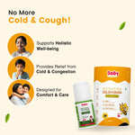 Cold Relief Combo for Kids | Nutriverse Cold & Cough Gummies (30 Gummies/Pack) + Natural Cold Relief Roll-On