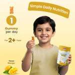 How to use cold and cough gummies – 1 mango-flavored gummy daily for kids 2 years and above for effective relief