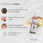 How to use baby hair oil – apply gently on scalp and hair, massage in circular motion, use regularly for healthy hair growth