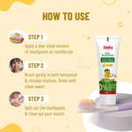 Herbal Kids Toothpaste | Mango Flavour | 6+ Months