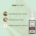 How to use mosquito repellent for babies and kids – spray on clothes, avoid skin contact, and reapply every few hours for best protection