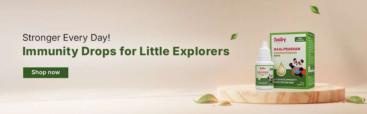 Stronger every day with Ayurvedic immunity drops for little explorers – BabyOrgano