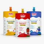 Complete Health Gummies Combo for Kids| Nutriverse Eye Care + Immunity + Nutriverse Cold & Cough Gummies (30 Gummies/Pack)