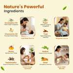 Cold Wellness Combo for Kids | Cold & Cough Gummies + Sitopaladi Churna + Cold Roll-On + Kesar Haldi Milk Mix