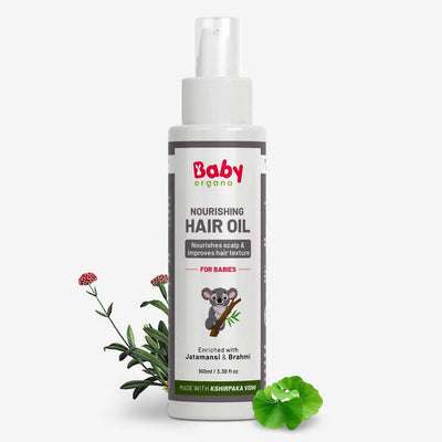 Nourishing Hair Oil for Babies | Safe for Newborns | 0-3 Years