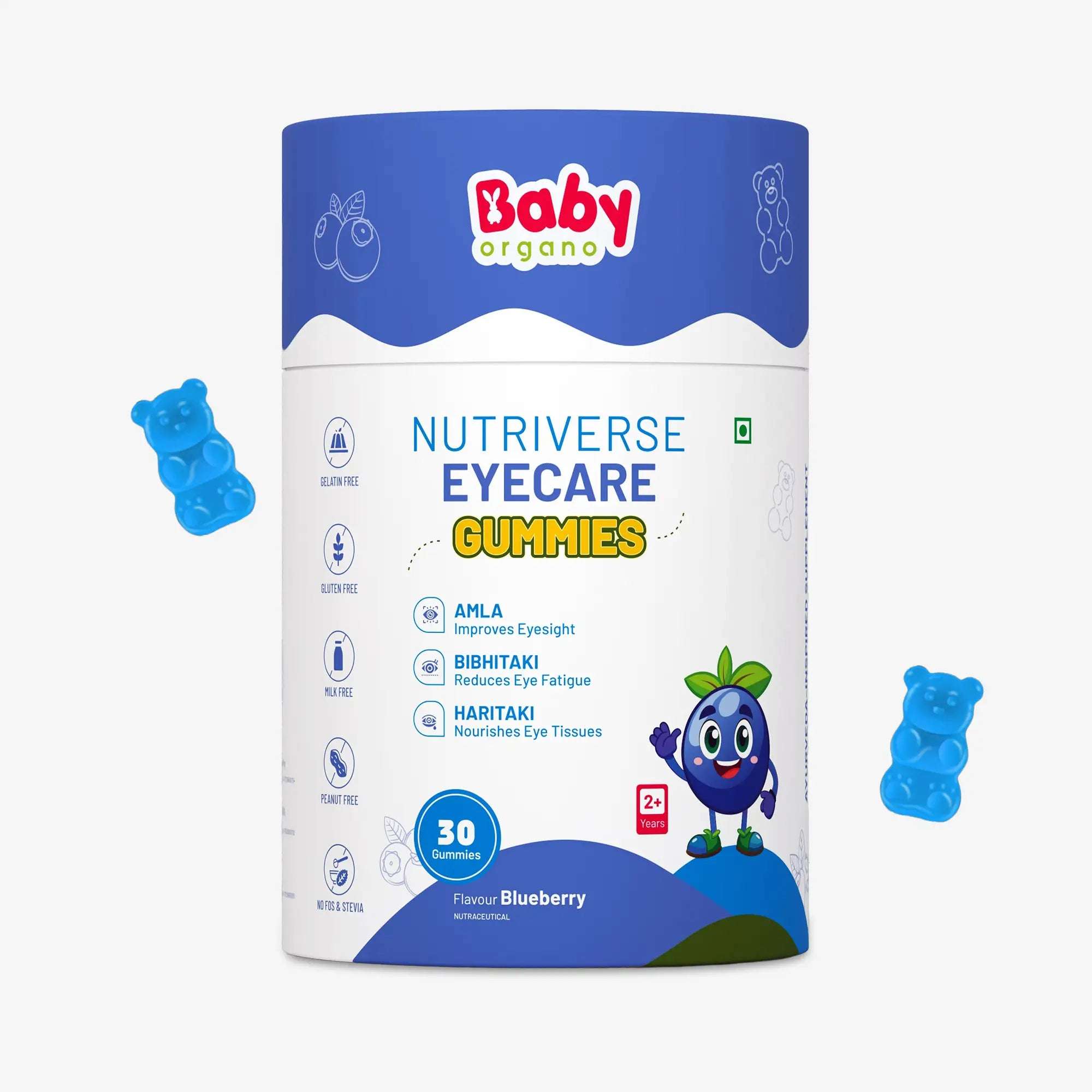 Reduce Eye Strain | Nutriverse Eyecare Gummies | 2+ Years