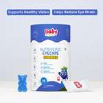 Nutriverse Eyecare Gummies for kids by Baby Organo – 30 blueberry gummies, ayurvedic supplement for eye fatigue & blurry vision