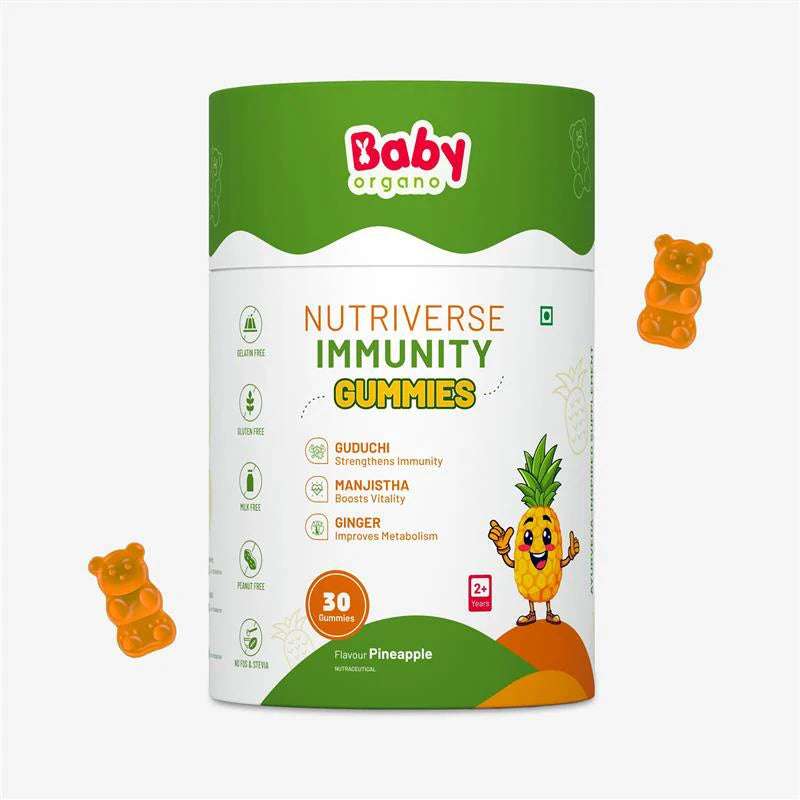 Nutriverse Immunity Gummies For Kids | 2+ Years