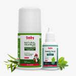 Panch Tulsi Drops and Natural Cold Relief Roll-On combo for kids – Ayurvedic relief for cold, blocked nose, and immunity support