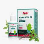 BabyOrgano Panch Tulsi Drops – 30ml bottle enriched with 5 types of Tulsi for natural wellness, safe for kids 2+ years