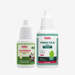 Panch Tulsi Drops and Swarnaprashan Drops combo for kids – Ayurvedic immunity booster for overall wellness