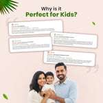 Natural Oral Care Combo for Kids | Herbal Toothpaste Mango + Strawberry Flavour