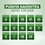 Pushyanakshatra 2026 dates for Suvarnaprashan – ideal Ayurvedic days to give Swarnaprashan Drops for enhanced benefits