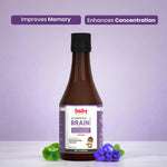 Shankhpushpi syrup for kids by BabyOrgano – Ayurvedic brain booster with Brahmi for focus, memory, and reduced exhaustion.