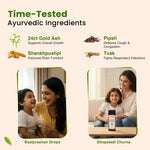 Boosts Immunity & Natural Cold Comfort Combo for Kids | Suvarnaprashan Drops + Sitopaladi Churna