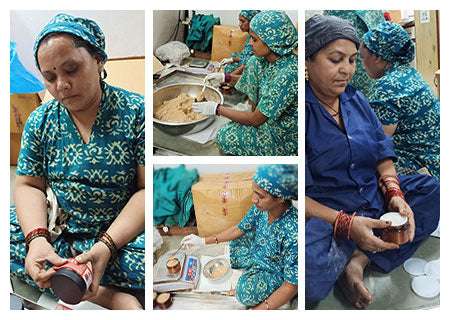 How Natural Ubtan is made of