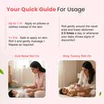 Kid’s Cough & Colic Roll-On Combo for Kids | Natural Cold Relief Roll-On (40ml) + Hing Roll-On (40ml)