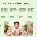 EasyGo Travel Kit for Baby Care | Wash + Lotion + Shampoo + Toothpaste – Compact, Gentle & Travel-Friendly Baby Care Essentials